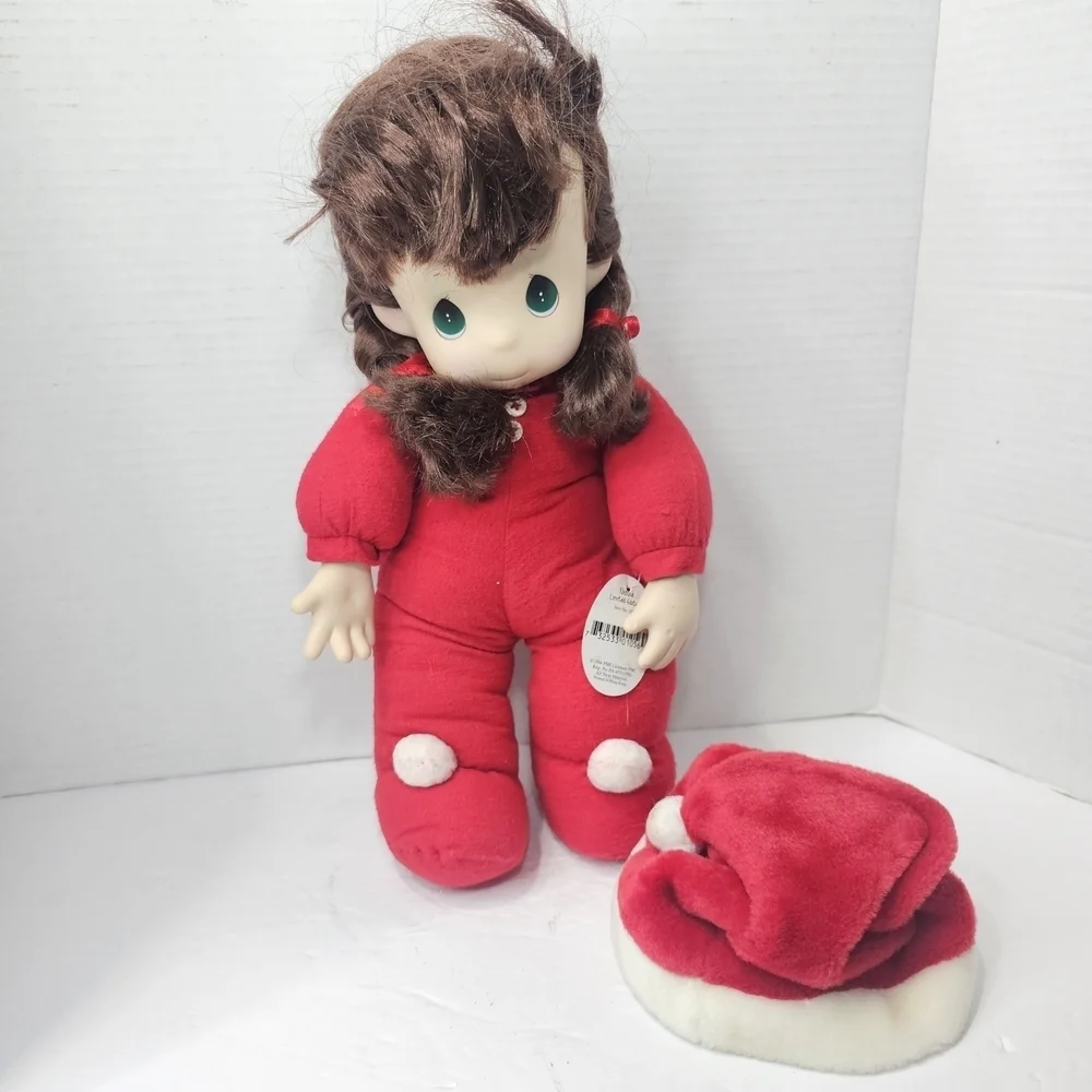 Vintag 1996 Precious Moments Red Doll with Box